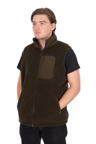 Fox Sherpa Hybrid olívazöld M mellény