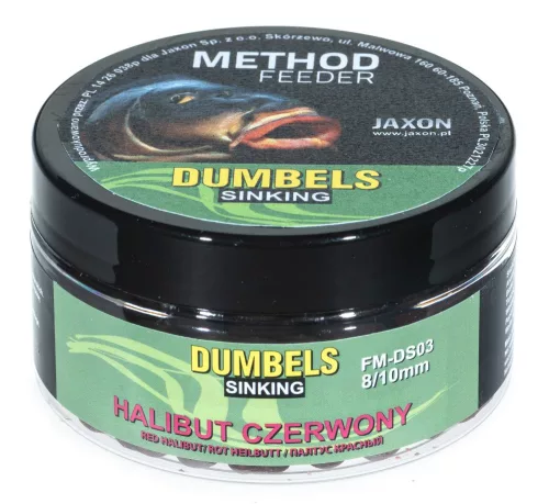 Jaxon Dumbels Sinking Method Feeder Kender 8/10 mm 50 g wafter csali