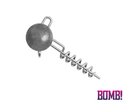 Delphin Bomb! Twisto Jiger csavaros gumihalfej 10 g 3 db
